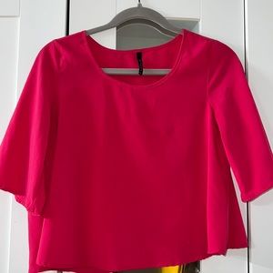 Flowy dressy crop top size S